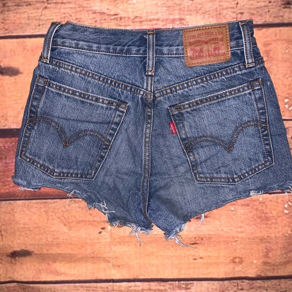 Levi's Pants - Levi’s NON Stretch 501 Jean Shorts 24” Raw Hem Px